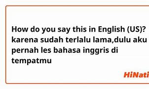 Surga Tempatmu Bahasa Inggris